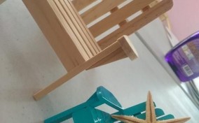 Manualidades de madera para el día del padre sillas